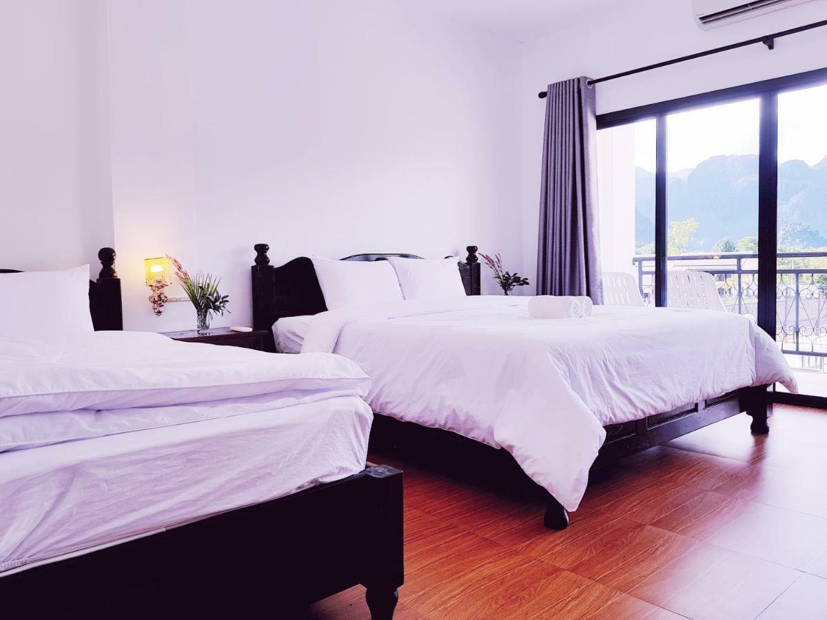 Simon Riverside Hotel Ванг-Виенг Экстерьер фото